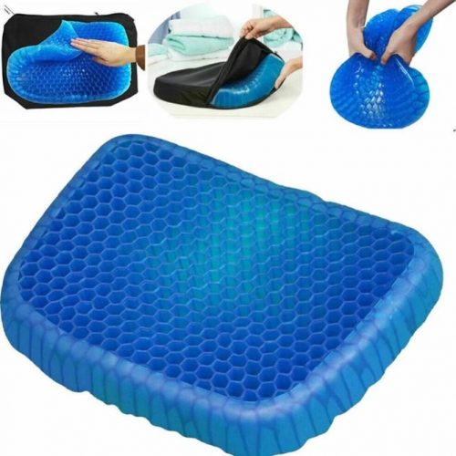 Coussin de Gel élastique en nid d'abeille