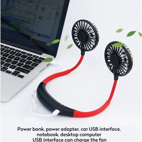 Ventilateur de cou Portable rechargeable